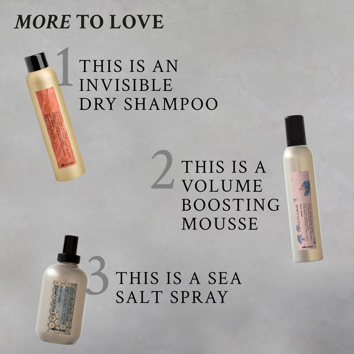 Davines This Is A Dry Wax Finishing Spray, Strong Hold Texture & Definition - Creates Satin-Matte Texture & Separates Strands without Stiffness, 6.76 Fl Oz