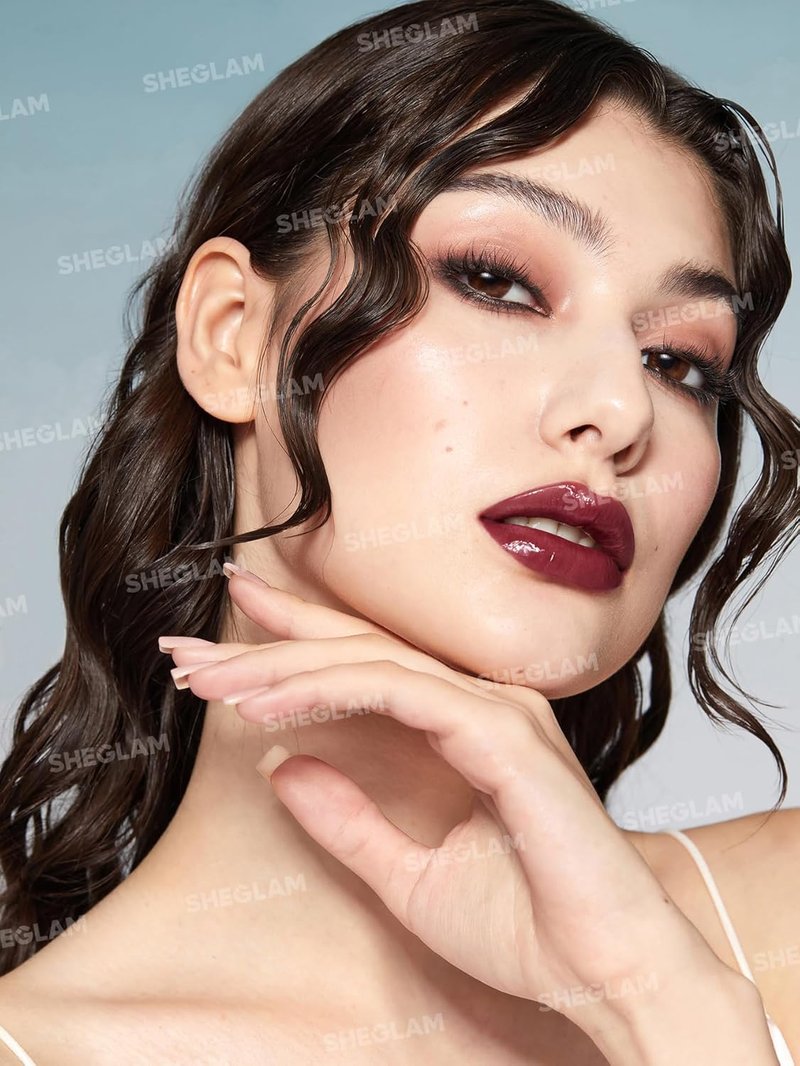 Moisturizing Solid Lip Gloss - Non-Sticky Lipstick with Coconut Oil | Berry Season
