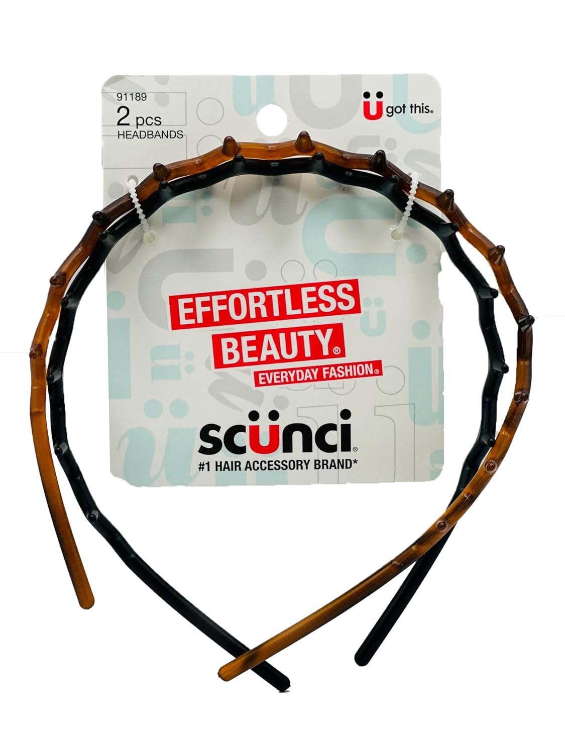 Effortless Beauty Headbands - 1-Inch Wide, 2-Pack | Comfortable & Stylish Hair Accessories