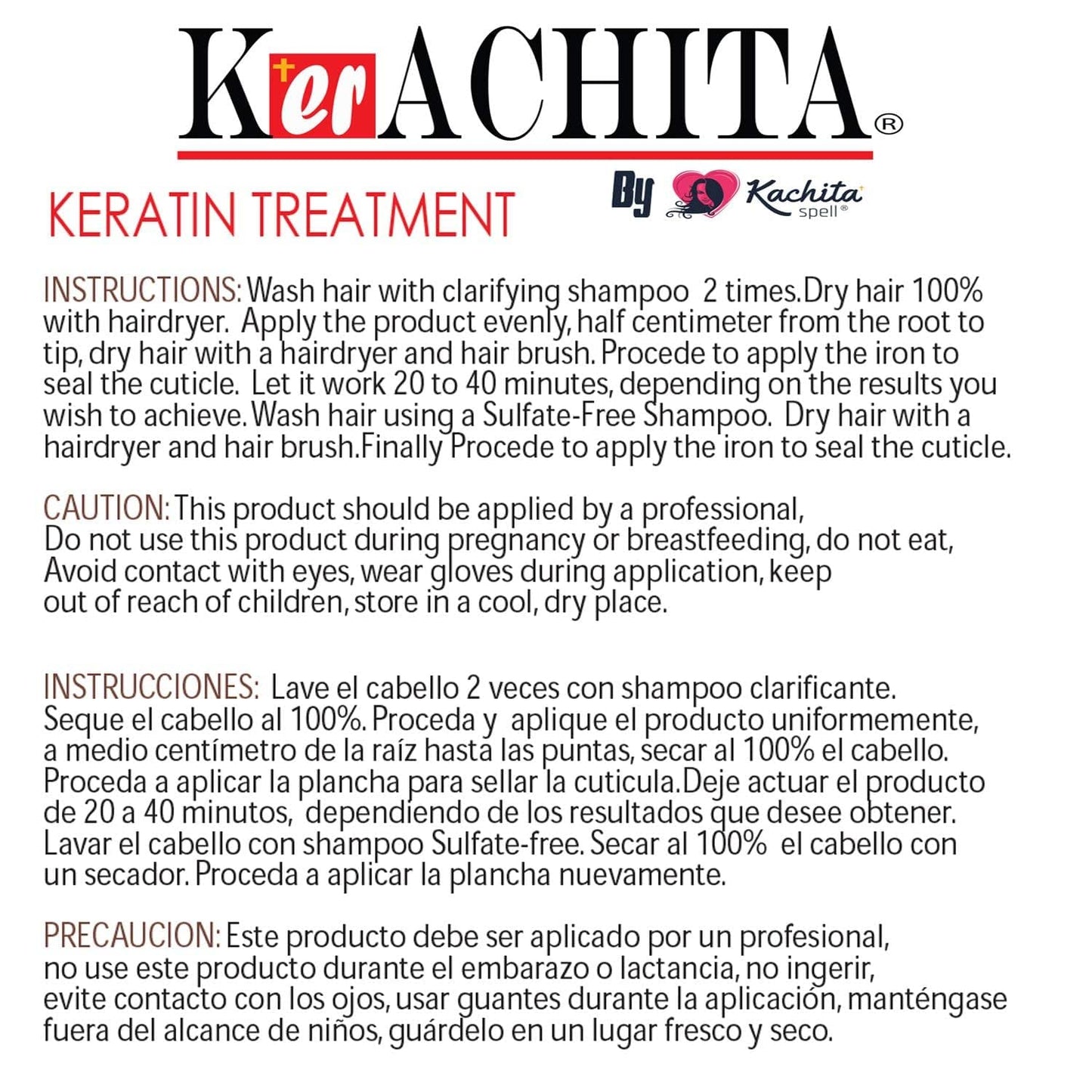 KERACHITA Brazilian Keratin Chocolate Extra Strong, Intensive Keratin Hair Treatment Straightening & Smoothing for Coarse Hair, Professional & Home Use, 32 fl oz