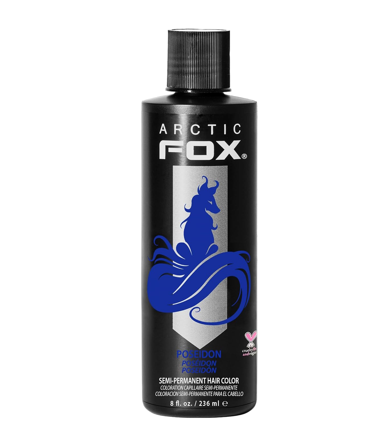 Arctic Fox Semi-Permanent Hair Dye - Vibrant Purple AF Color | Vegan, Ammonia-Free, 4 Fl Oz