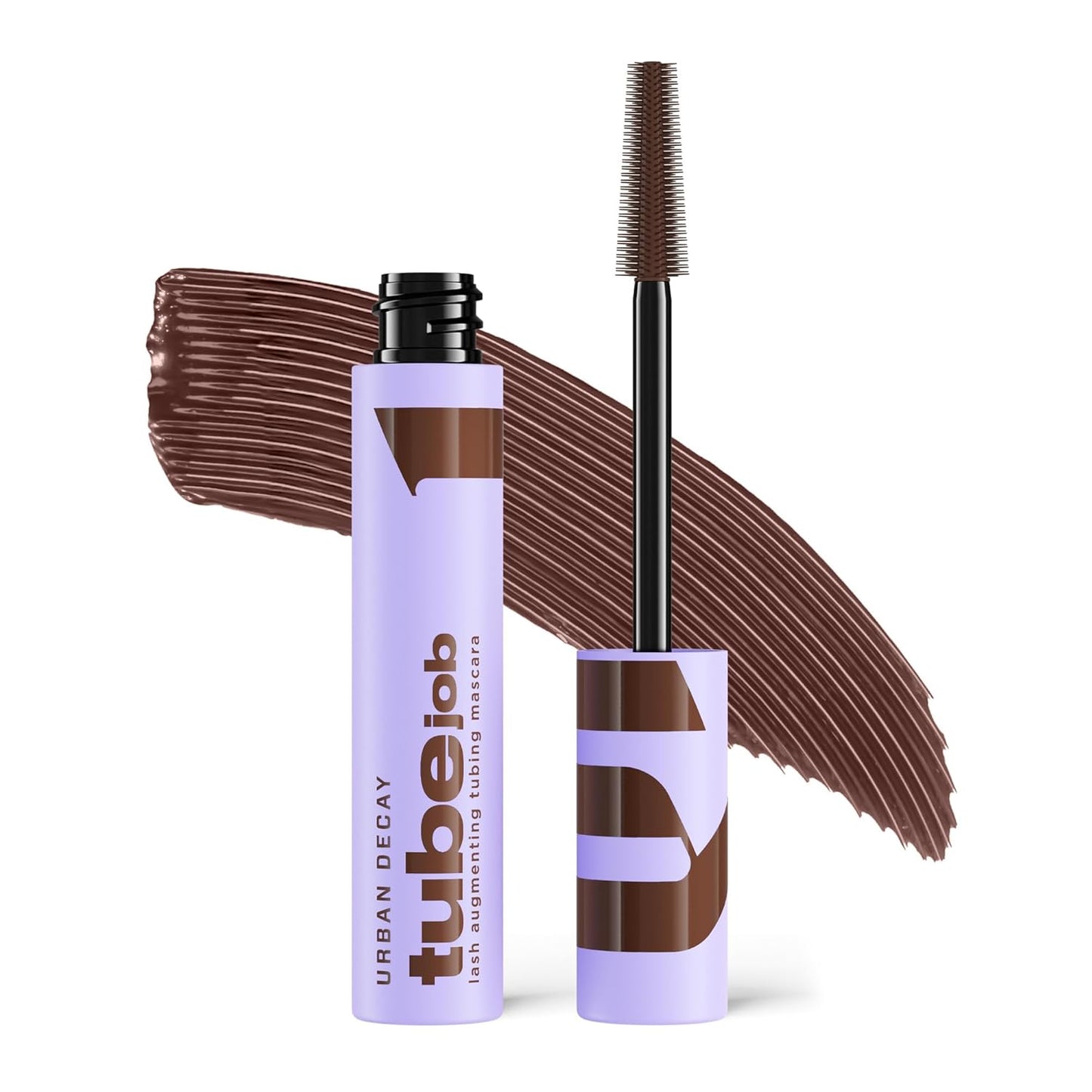 Urban Decay Tubing Mascara - 24HR Lengthening & Volumizing Formula | Anti-Clump, Waterproof, Washable with Castor Oil & Peptides