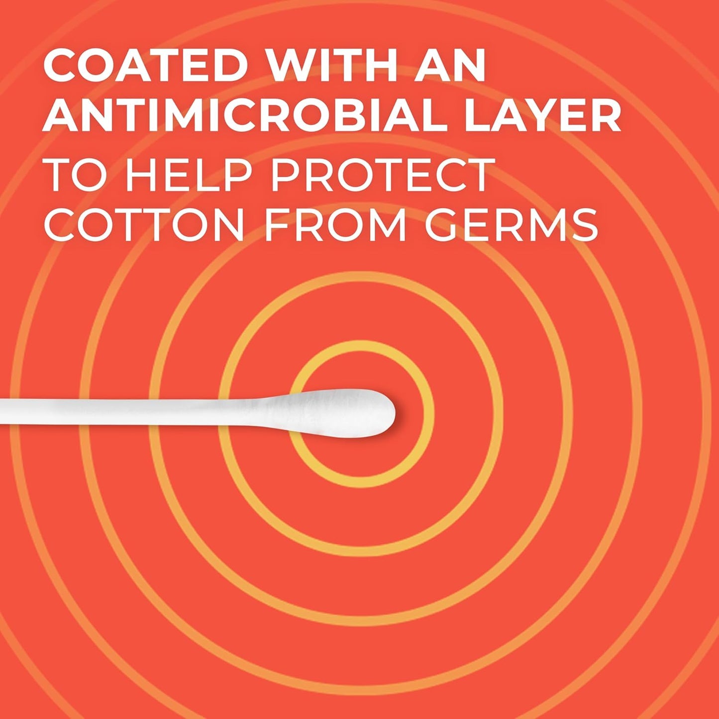 Q-tips Cotton Swabs - Organic Precision Tips for Hygiene | 30 Count Pack