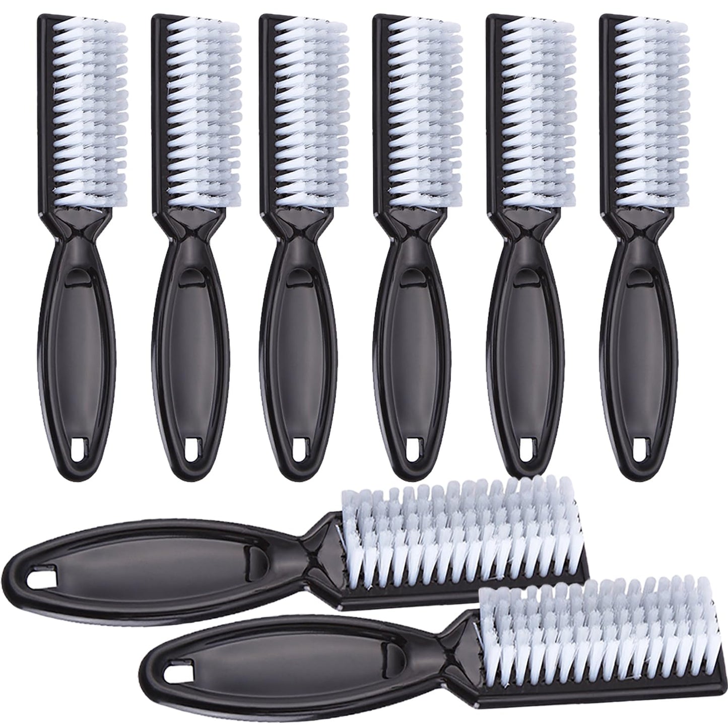 Nail Brushes for Cleaning Fingernails - Handle Grip Scrubber Kit | 8-Pack Manicure & Pedicure Tools for Men & Women