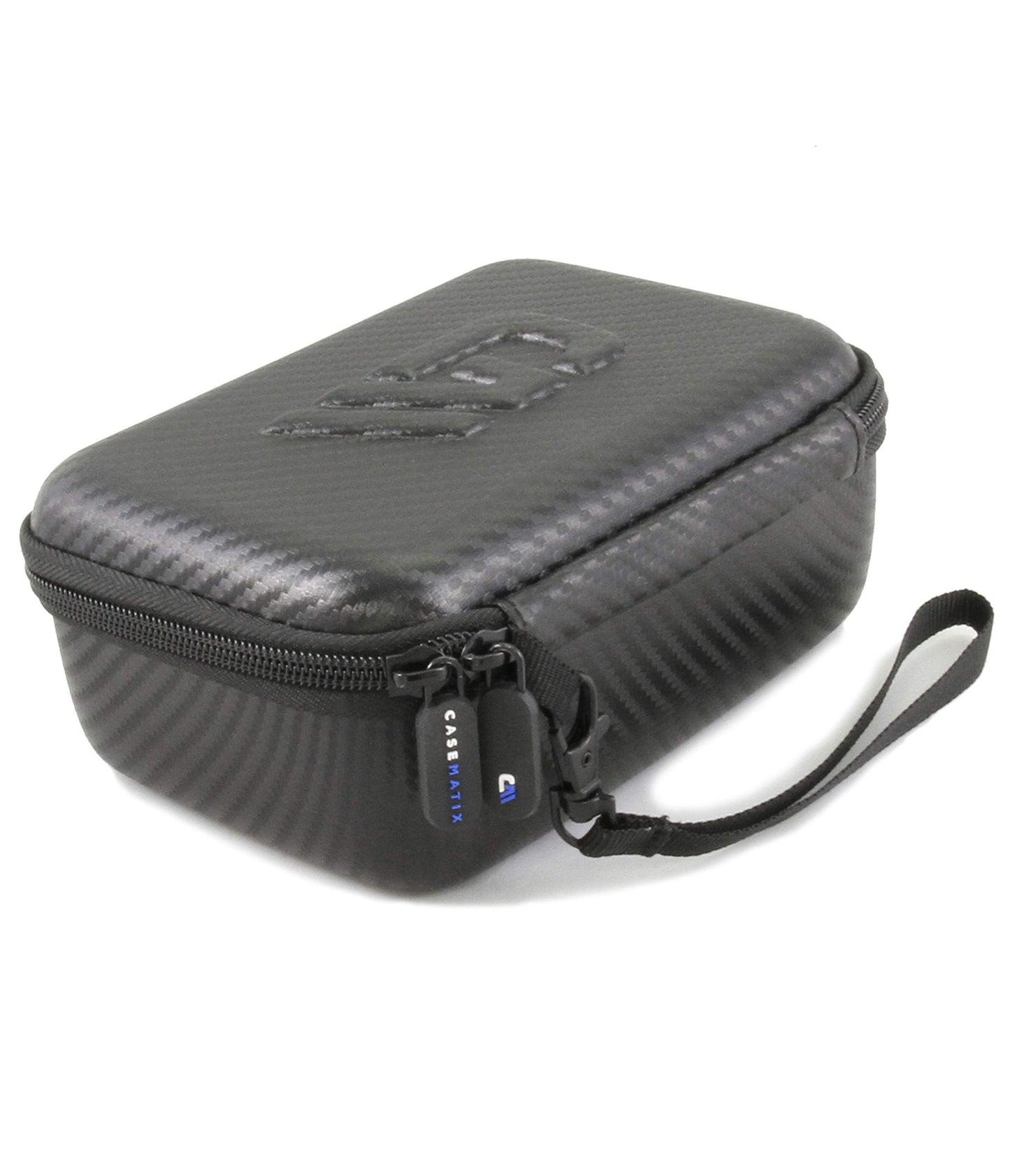 CASEMATIX Hair Clipper Guard Blade Holder Case For Barbers and Stylist Compatible with 12 Metal Andis, Oster, Wahl, Babyliss Detachable Clippers Metal Guards - Blade Storage Case Only