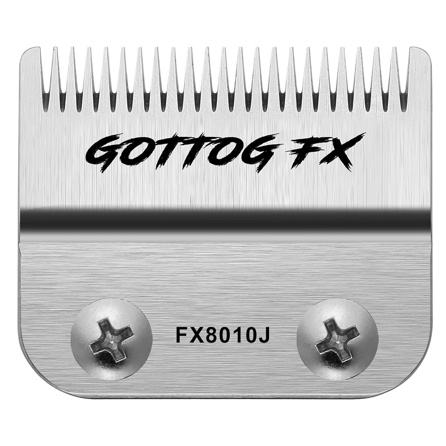 Replacement Blades for BaBylissPRO FX870, FX890, FX825 Clippers - DLC Fade Blade, Silver