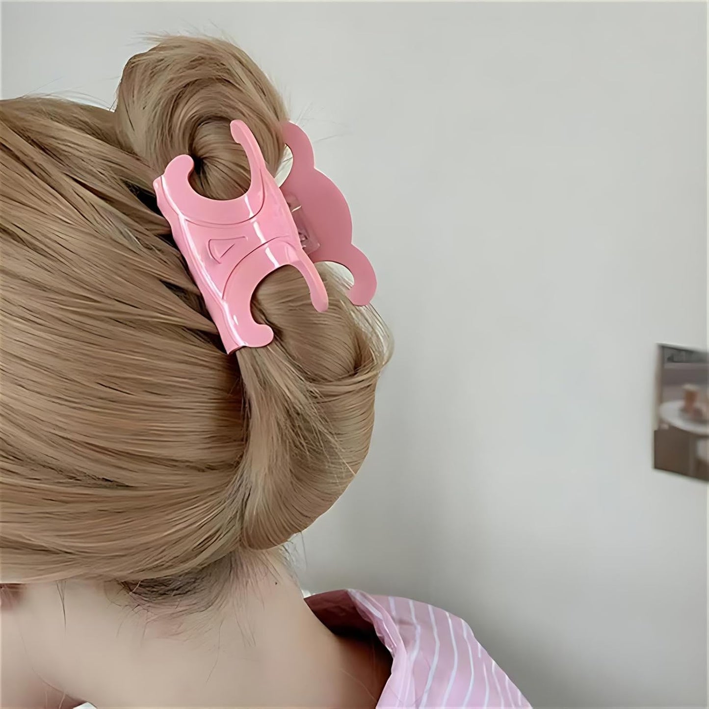 Acetate Butterfly Hair Clips - 5 PCS Durable Medium Size Hair Claw Clips for Women | Secure Hold (2.76 x 1.66 Inch)