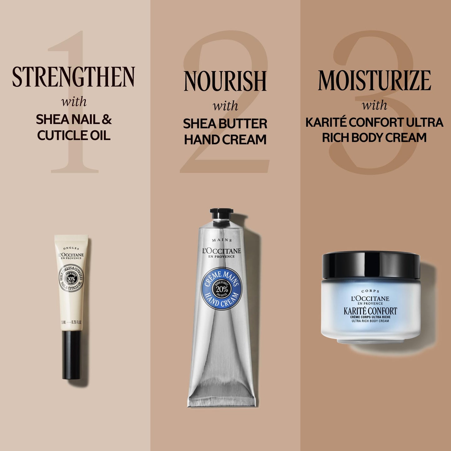 L'Occitane Nourishing Nail & Cuticle Oil with 30% Shea Oil. 0.25 fl oz