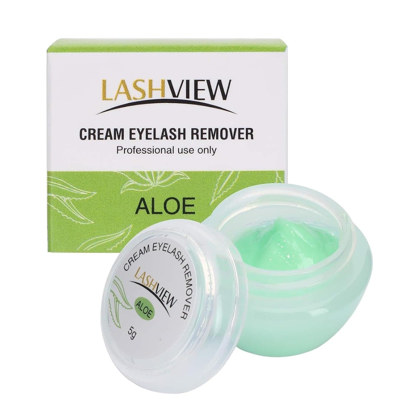 Eyelash Extension Remover Gel - Aloe Flavor | Professional Adhesive Remover for Salons, 5g