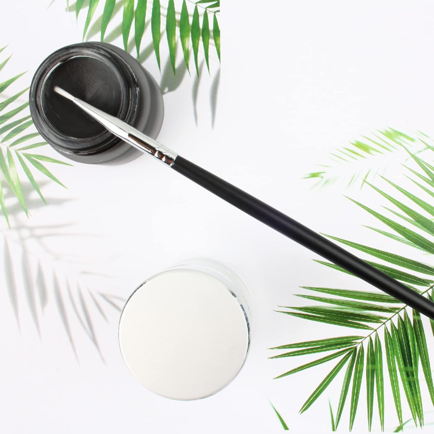 TEONEI Eyeliner Cream Brushes Applicator, Makeup Brush Cosmetic Brush,5Pcs