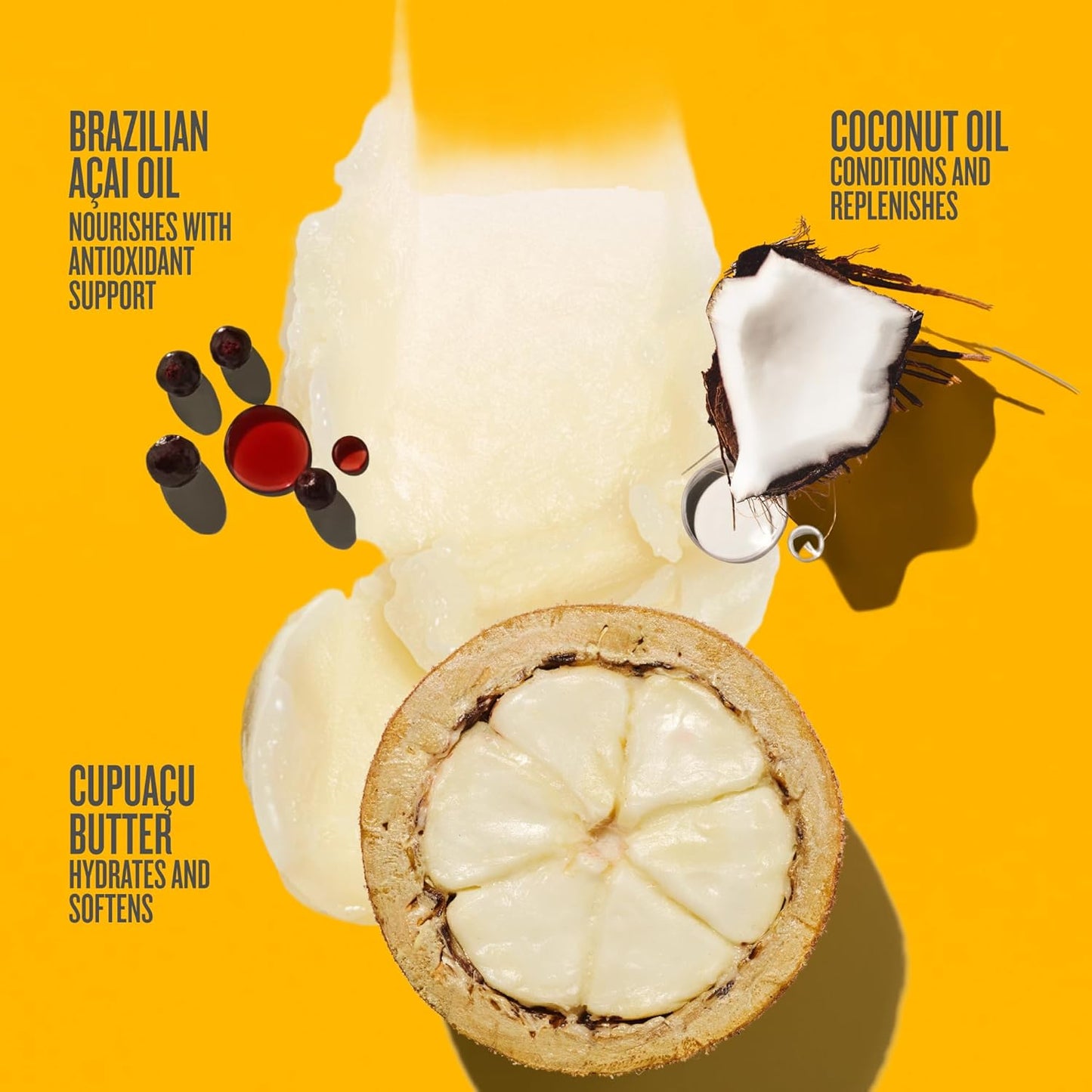 Brazilian Kiss Hydrating Lip Butter Balm - Vegan Vanilla Lip Balm for Soft, Moisturized Lips