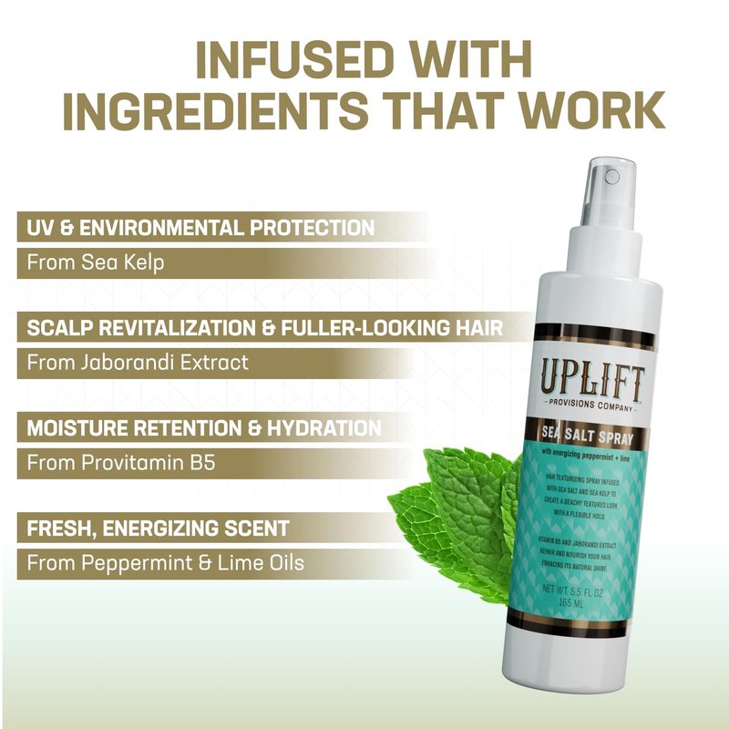 Sea Salt Spray - Versatile Texture Spray for Beach Waves & Volume | 5.5 oz