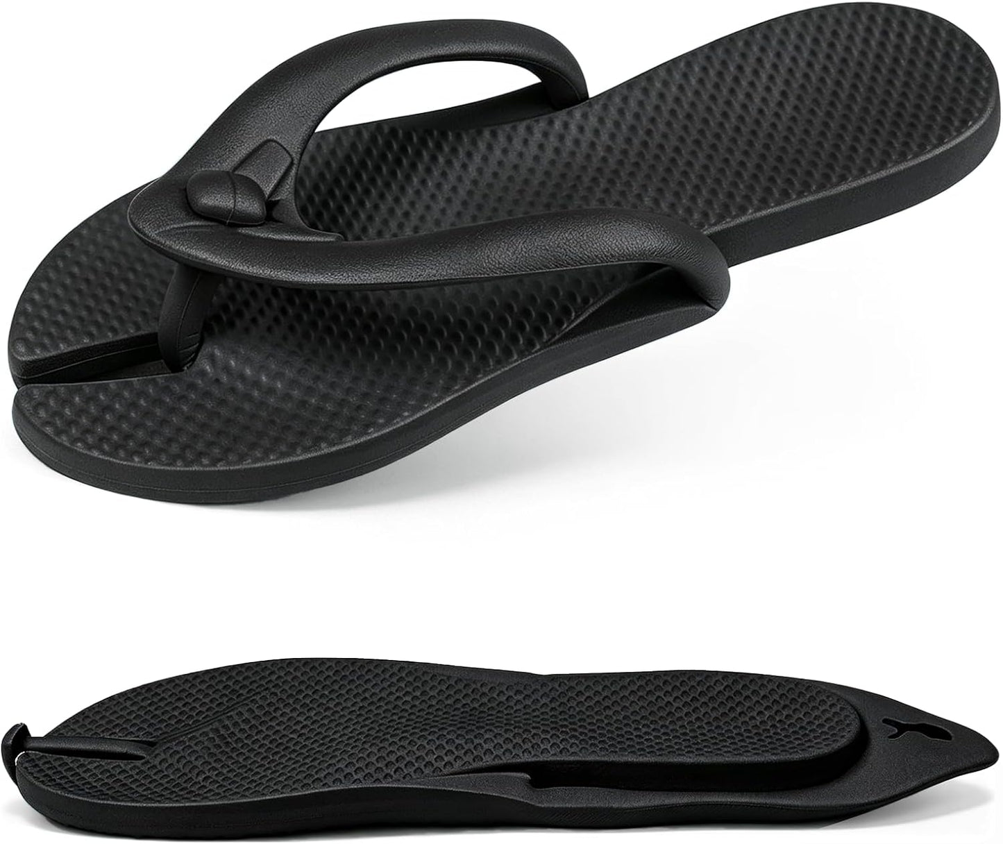 Quick-Dry Flip Flops for Women & Men - Lightweight Non-Slip Travel Slippers | Summer Beach Sandals