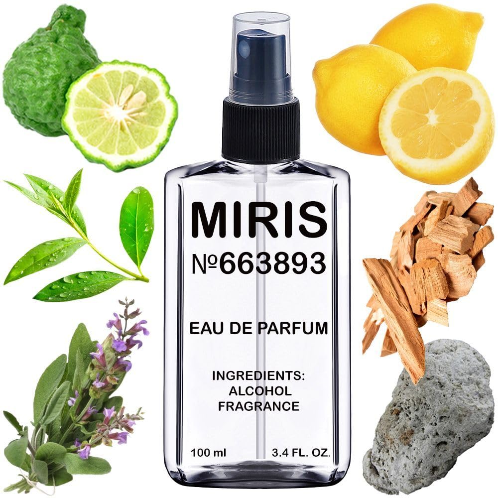MIRIS Unisex Eau de Parfum No. 663893 | Long-Lasting Fragrance Spray 3.4 Fl Oz / 100 ml