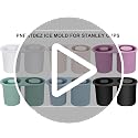 Silicone Ice Mold for Stanley Cup, 30oz & 40oz – Easy Release Tray