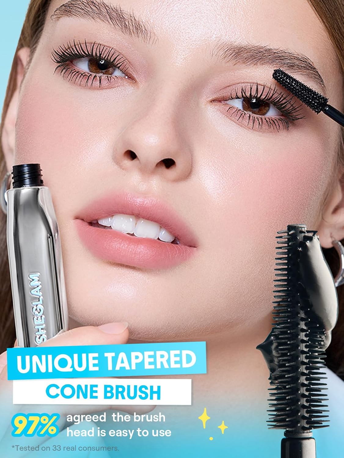 Lashlighter Infinite Tubing Mascara - Waterproof, Lengthening & Volume | Washable Formula