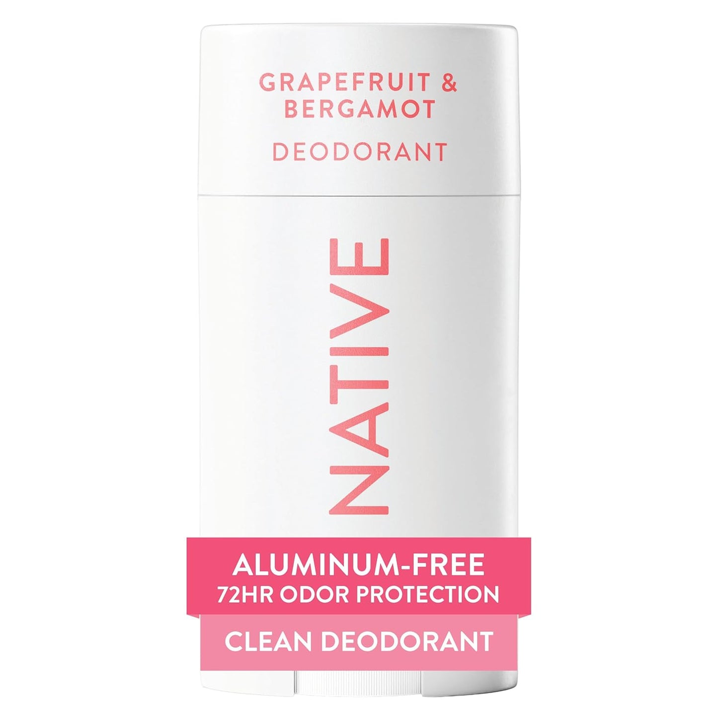 Native Deodorant - Aluminum-Free Lavender & Rose | 72-Hour Odor Control for Men & Women, 2.65oz
