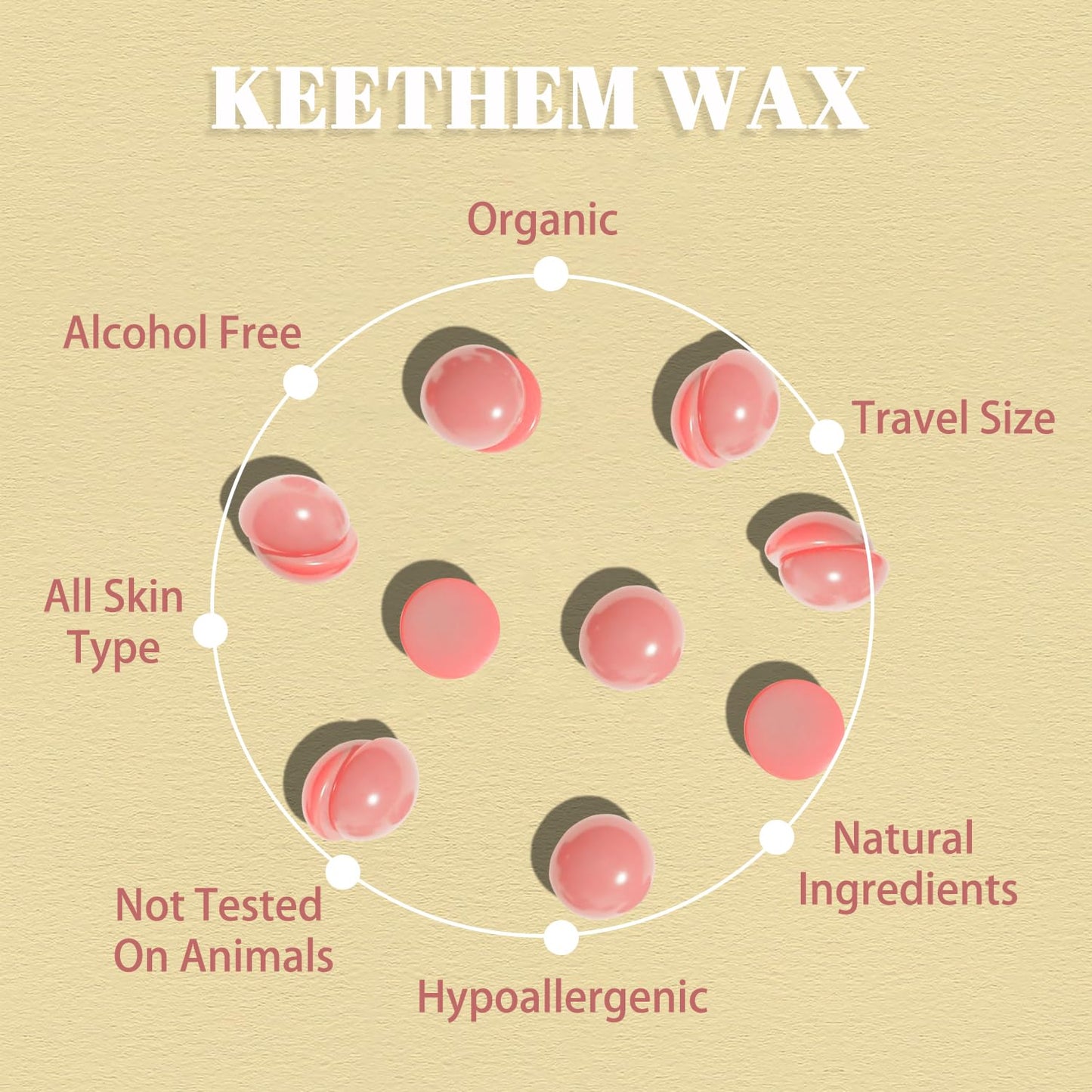 Wax Beads 2.2 lbs /1000g，Premium Hard Wax Beads for Coarse Hair, Refill Wax Beads for Hair Removal and Sensitive Skin Women, Work on Face, Brazilian, Bikini, Body (Multi Color)