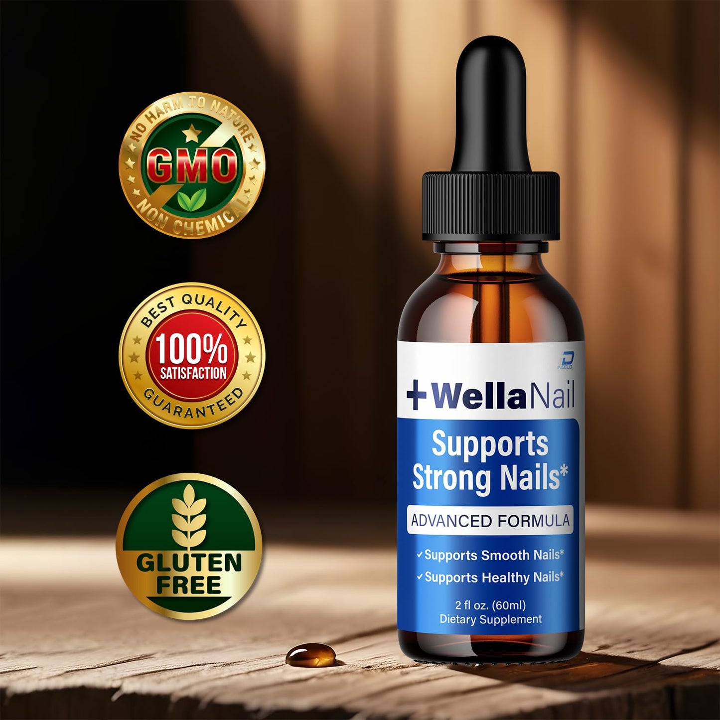 WellaNail Drops – Support Advanced Formula Liquid Formula (2 Pack – 2 Month Supply)