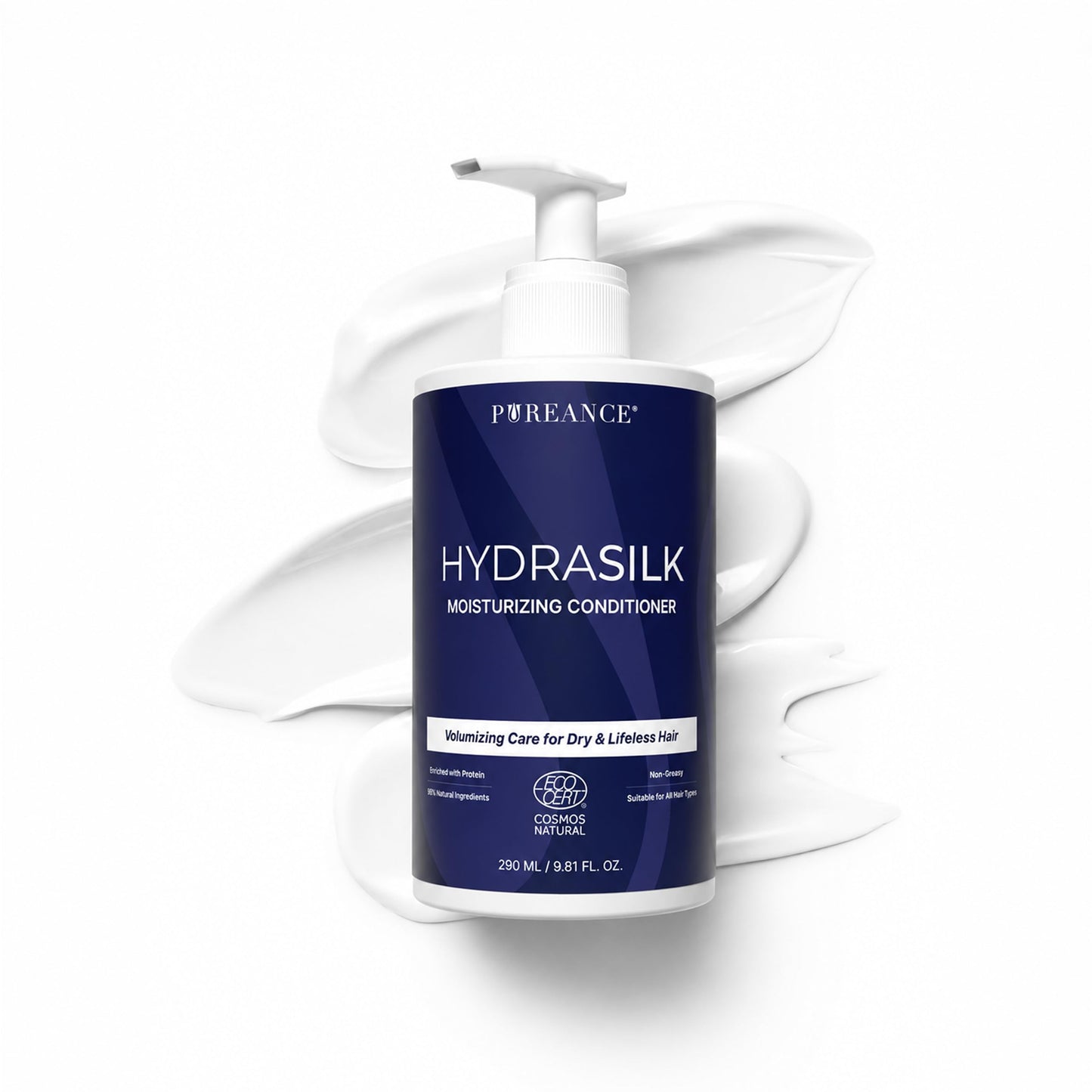 PUREANCE Hydrasilk - Moisturizing Hair Conditioner for Dry Damaged Hair