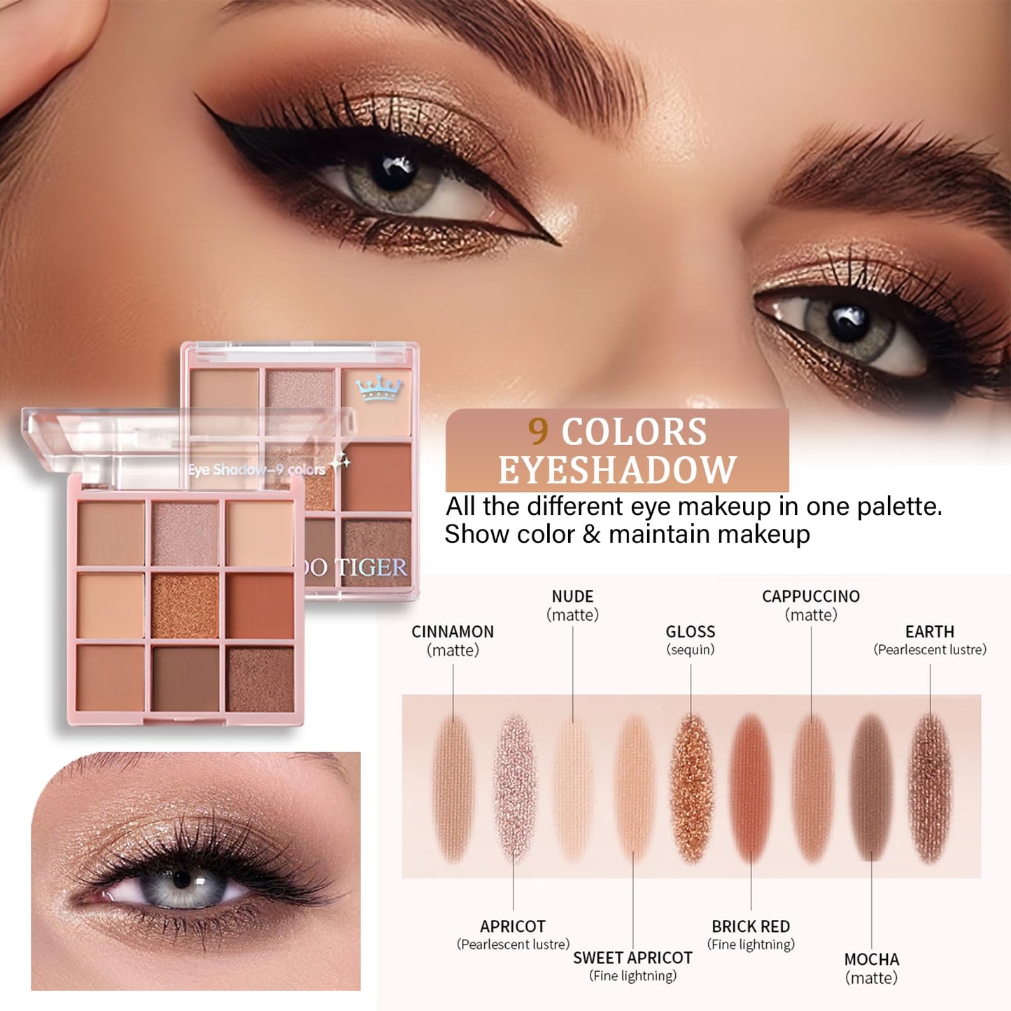 makeup set 9 colors eyeshadow
