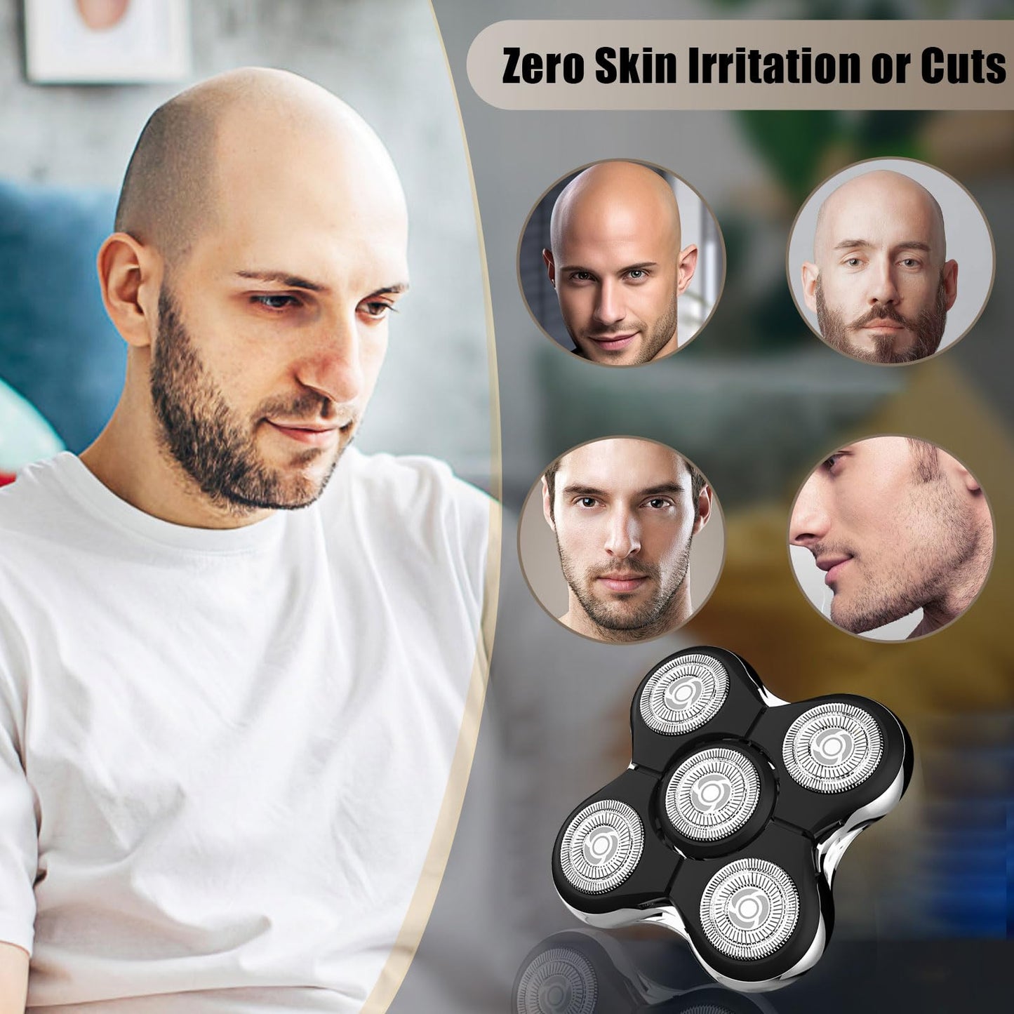 Head Shaver Replacement Blades Compatible with Remington Balder Pro Head Shaver Model XR7000,Precision Electric Shaving for Bald Men. (2packs)