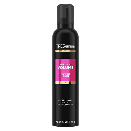 TRESemmé Plumping Mousse - Amplified Volume & Lift with Pro Lock Technology | 10.5 Fl Oz