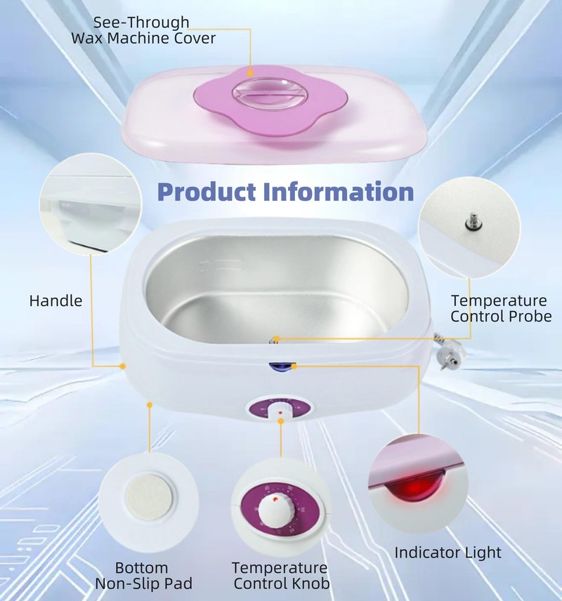 5L Paraffin Wax Machine for Hands & Feet – Smart Warmer with Rapid Heating – At-Home Kit for Arthritis Relief & Dry Skin Moisturizing