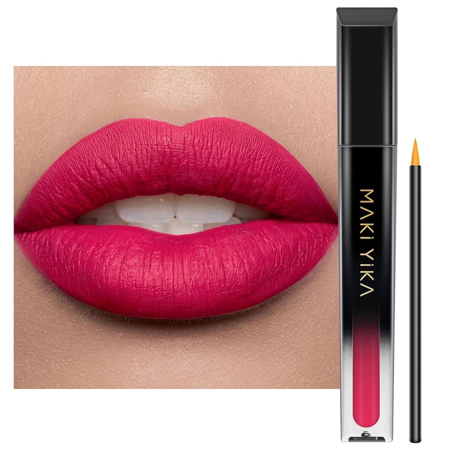 Burgundy Red Lipstick for Women - Long Lasting, No Smudge Matte Liquid | Transferproof & Cruelty-Free