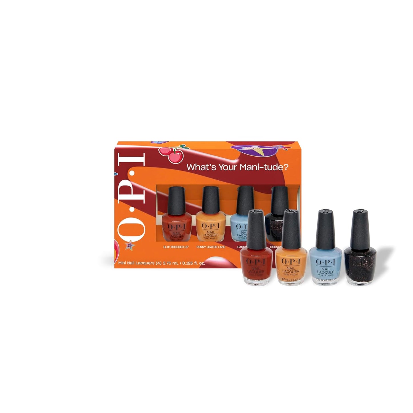OPI Nail Lacquer Gift Sets - Chip Resistant Nail Polish in Creme & Shimmer Shades | Assorted Duo & Mini Packs
