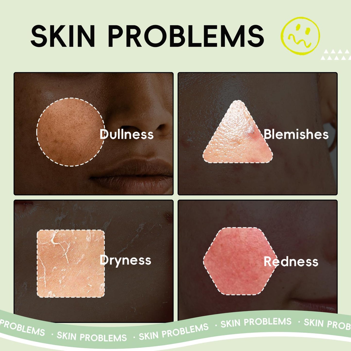 Fruit Skincare for Teens - 5-Piece Daily Beauty Routine Set | Exfoliating, Hydrating, Oil Control, All Skin Types