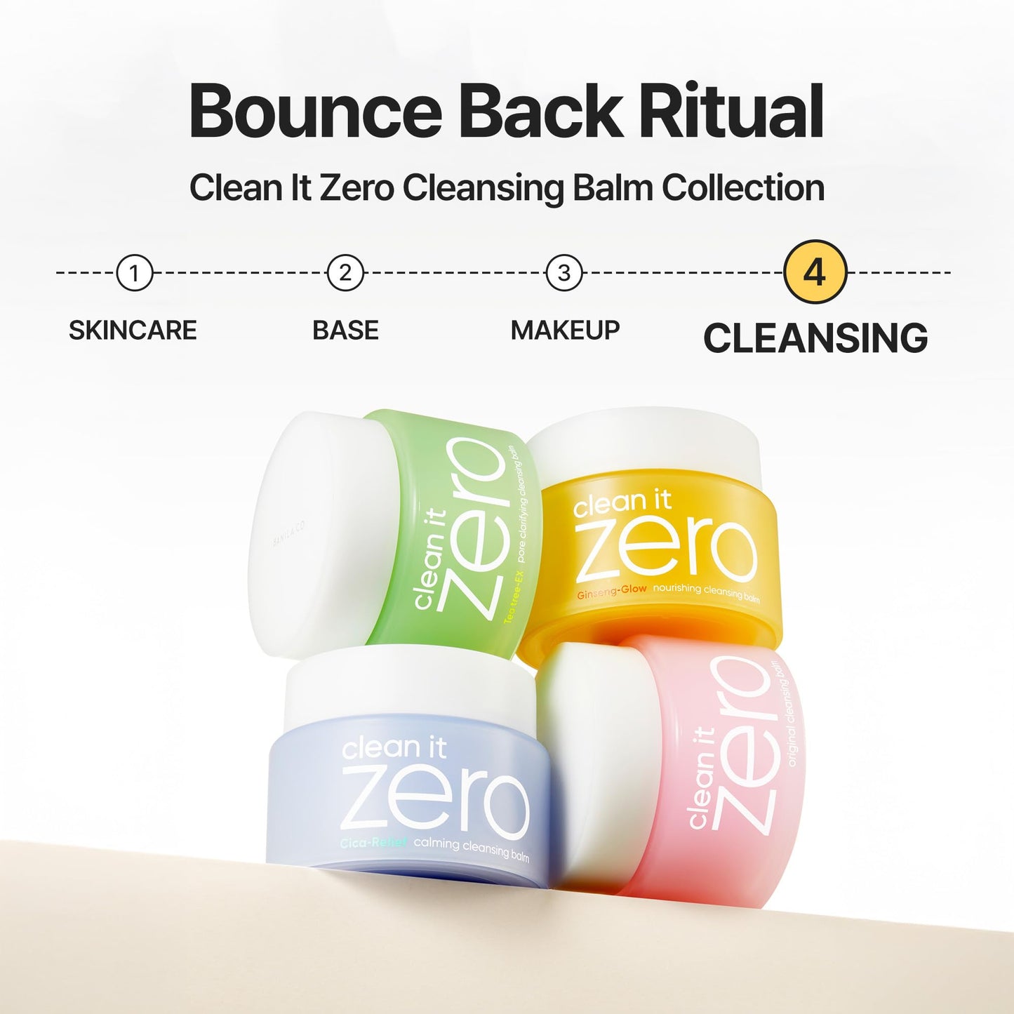 BANILA CO Clean it Zero Nourishing Cleansing Balm | Korean Makeup Remover for Dry Skin | Vegan | Cleansing Oil, Facial Cleanser Made with Ginseng Root & Soybean Peptide (100ml / 3.38 fl. oz)