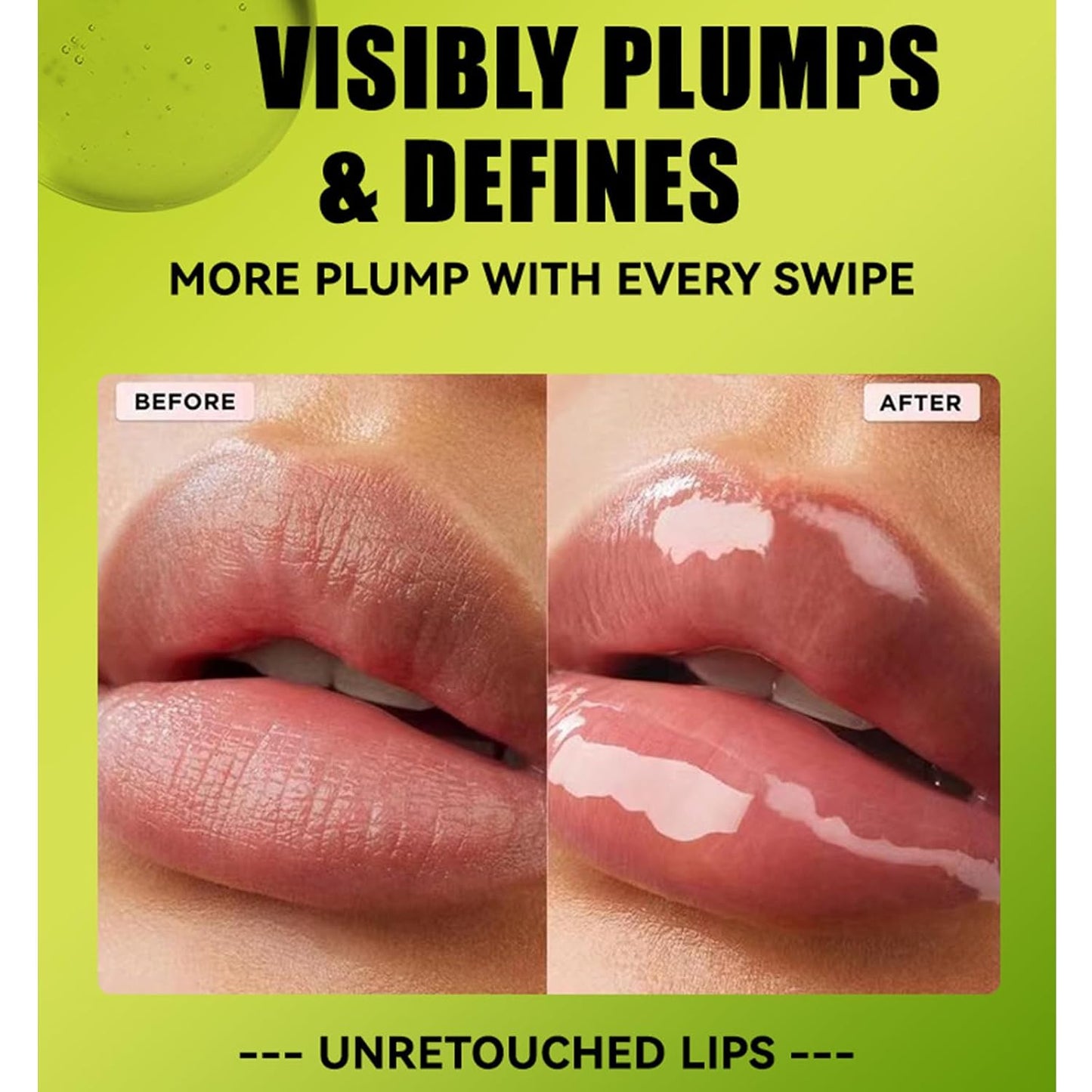 Hydrating Lip Glow Oil - Tinted Plumping Lip Gloss with Big Brush Head | 4 Colors Available