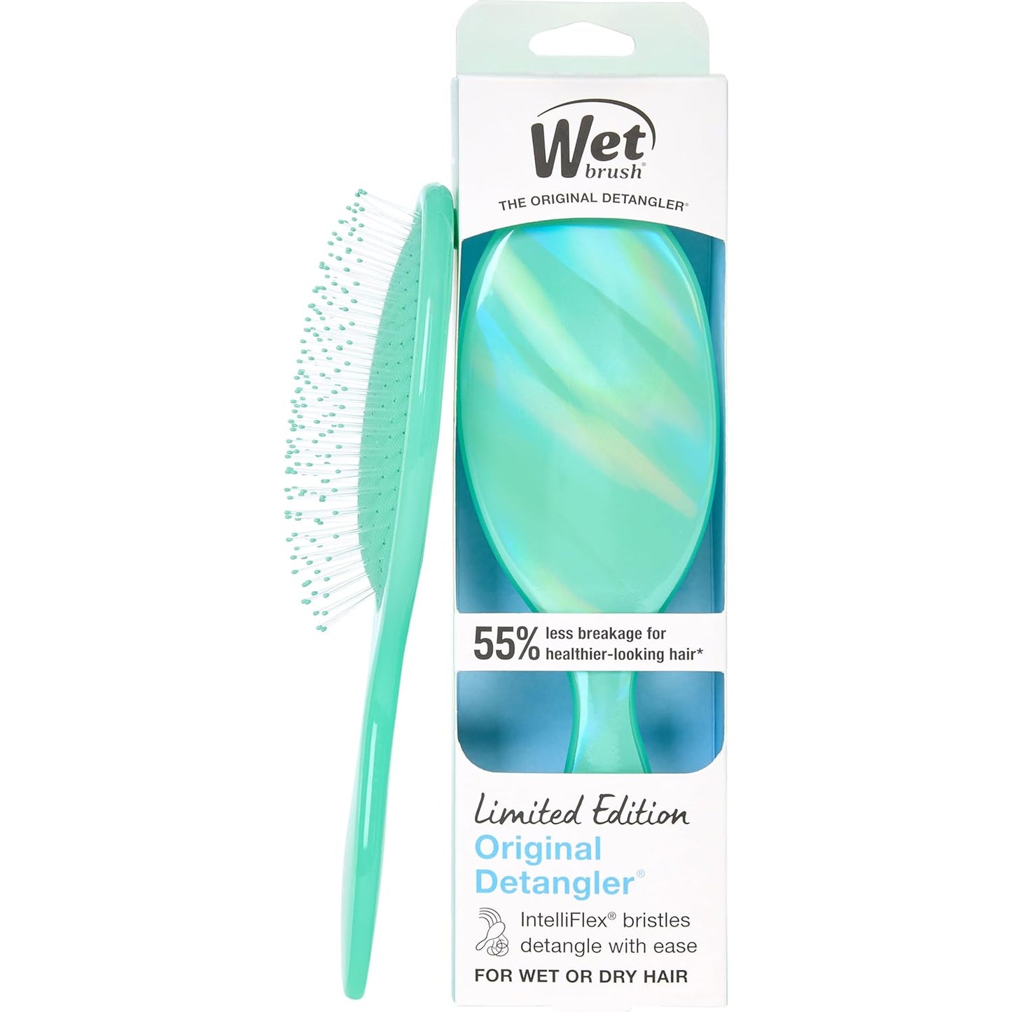 Wet Brush Original Detangler - Ultra-Soft IntelliFlex Bristles for All Hair Types | Limited Edition Bronze