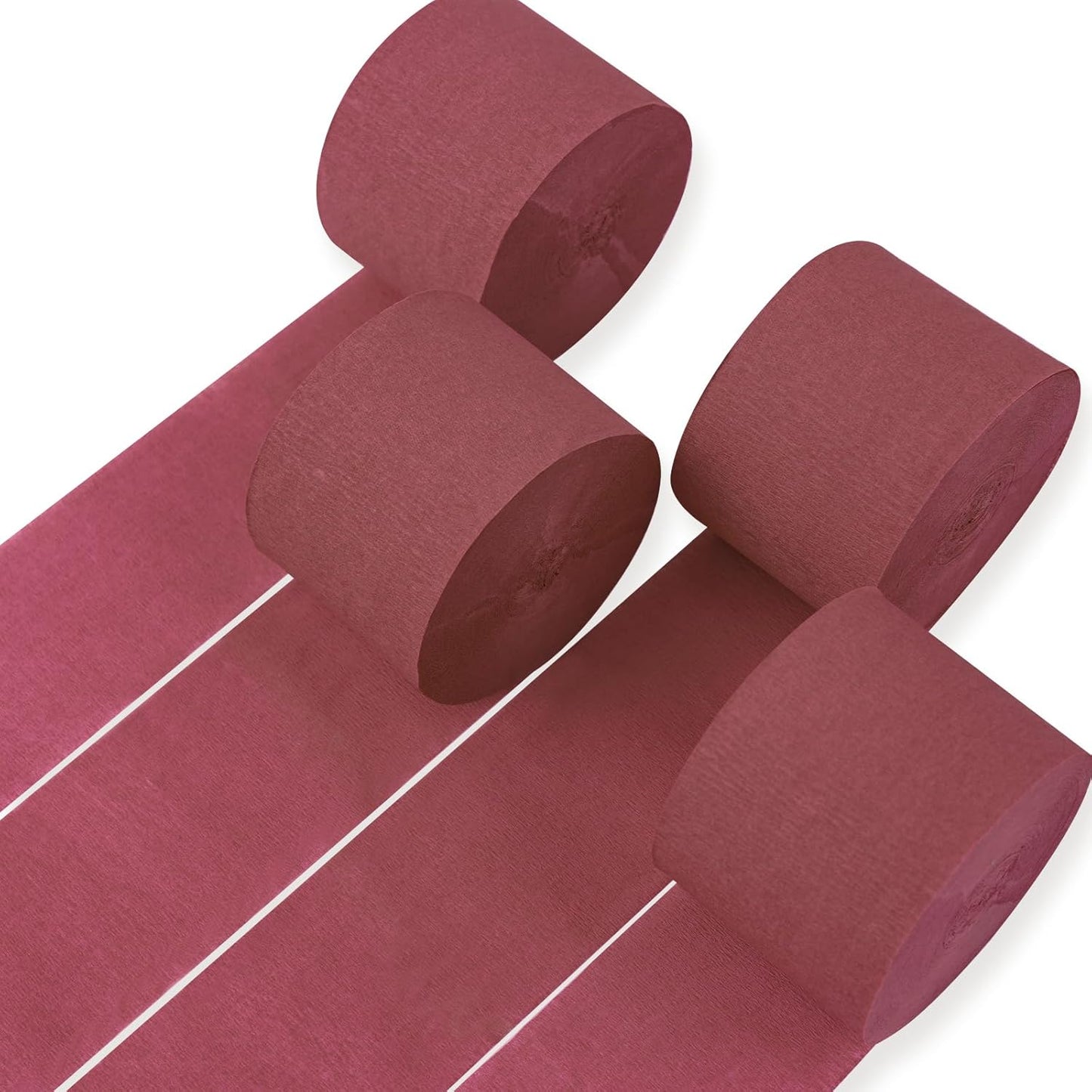 Gold Crepe Paper Streamers - 4 Pack of 328ft | Perfect for Wedding, Birthday, Baby Shower, and Graduation Party Decorations