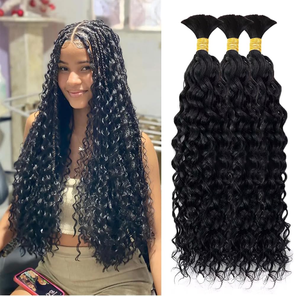 Dreadlock Extensions - 100% Human Hair, Handmade Permanent Locs | 30 Strands, 4 Inch, Can Be Dyed & Curled