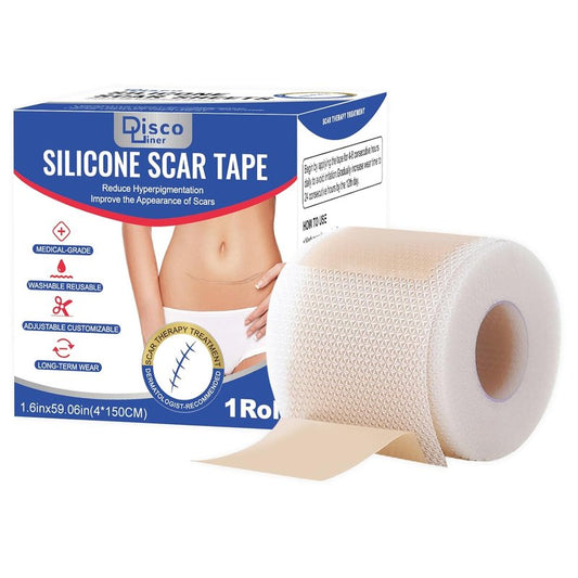 Silicone Scar Sheets - Professional Reusable Scar Tape & Patch for Effective Scar Treatment | 1.5M Length