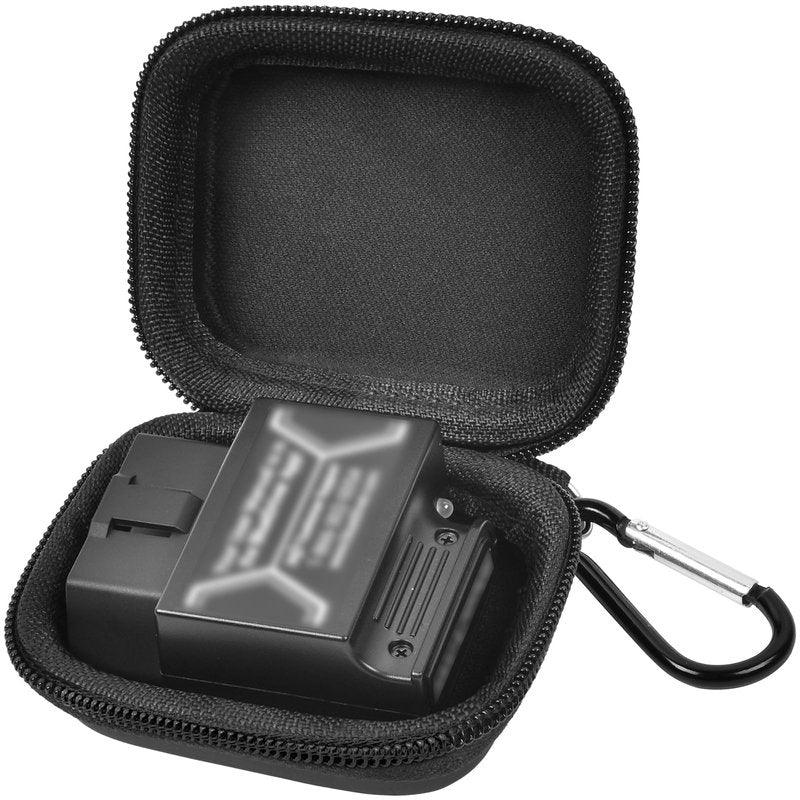 Case Compatible with BlueDriver Bluetooth Pro OBDII Scan Tool for iPhone & Android,Car Auto Mini Carry Box for OBD2 Car Scanner and Code Reader (Inner Black) -Bag Only