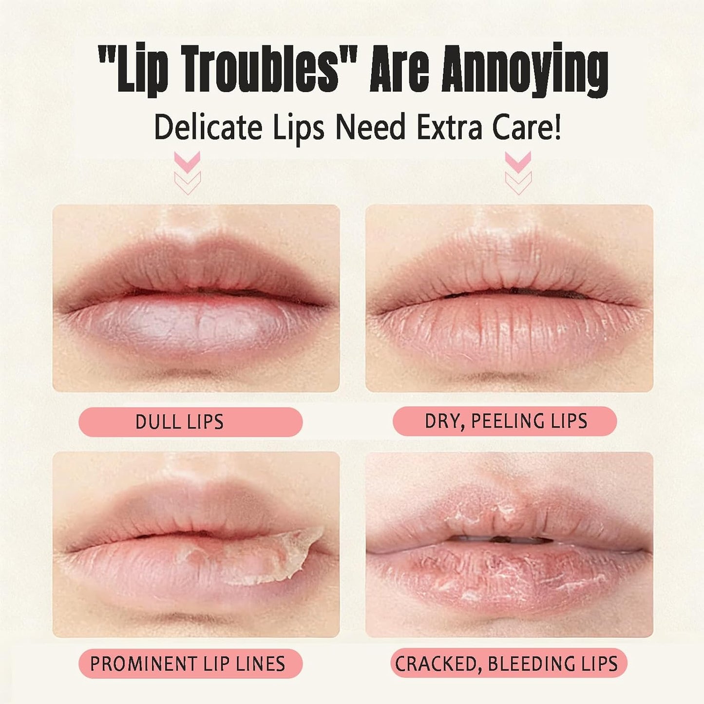 Color Changing Lipstick - Transferproof, Long Lasting 24 Hours | Moisturizing Glossy Shine (3pcs)