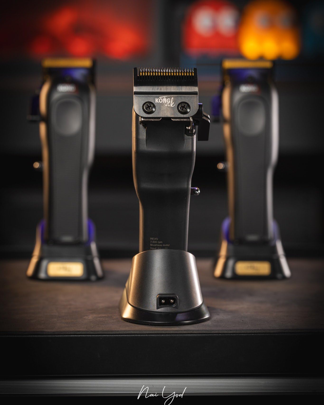 KONG TAK REVO Professional Hair Clipper with Digital Brushless Motor and DLC Blade