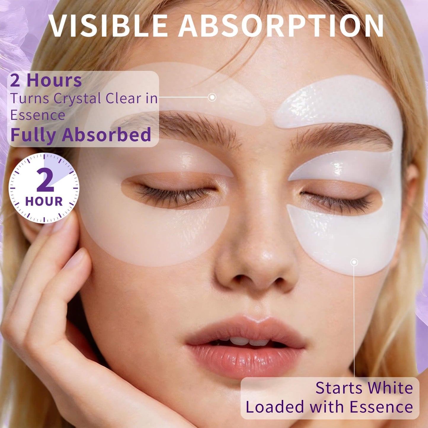 Collagen Peptides 360° Under Eye Patches for Puffy Eyes & Dark Circles