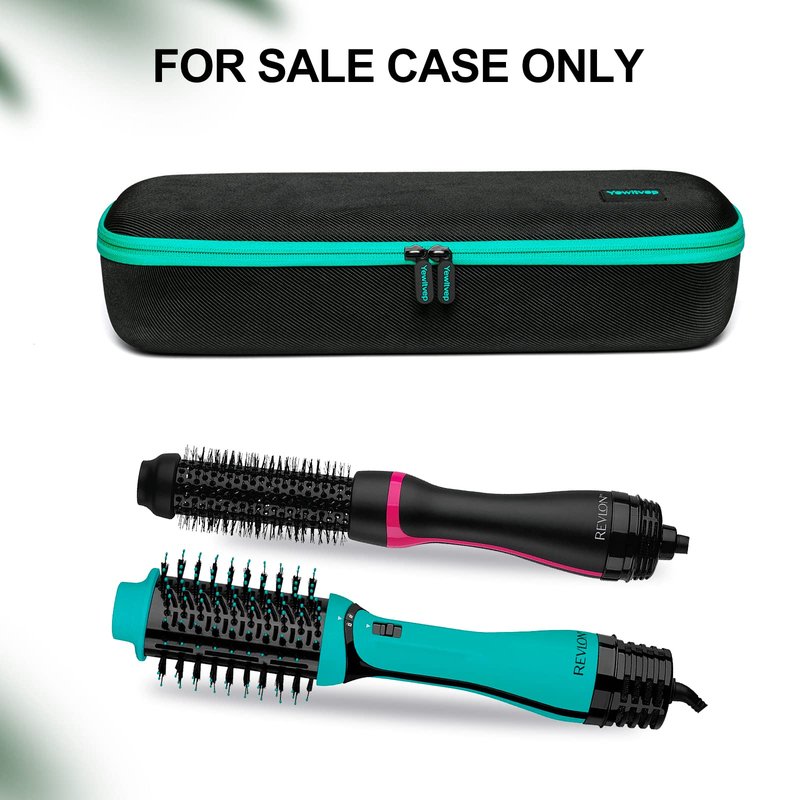 Case for Revlon One Step Volumizer Plus Hair Dryer and Styler, Hard Travel Case for Revlon One Step Volumizer Plus 2.0 Hair Dryer Brush HAIR Le Volume 2-in-1 Titanium Blow Dryer Brush Storage Bag