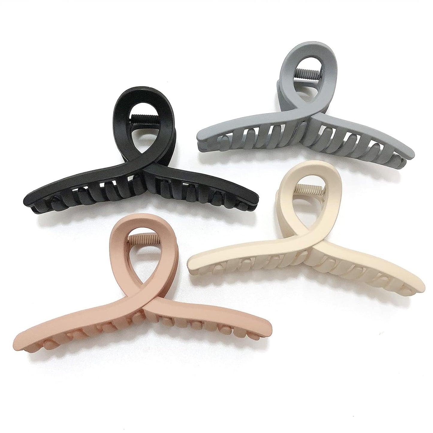 Extra Large Claw Clips - 5 Inch Jumbo No Slip Hair Clips for Thick Long Curly Hair | 2 Pack