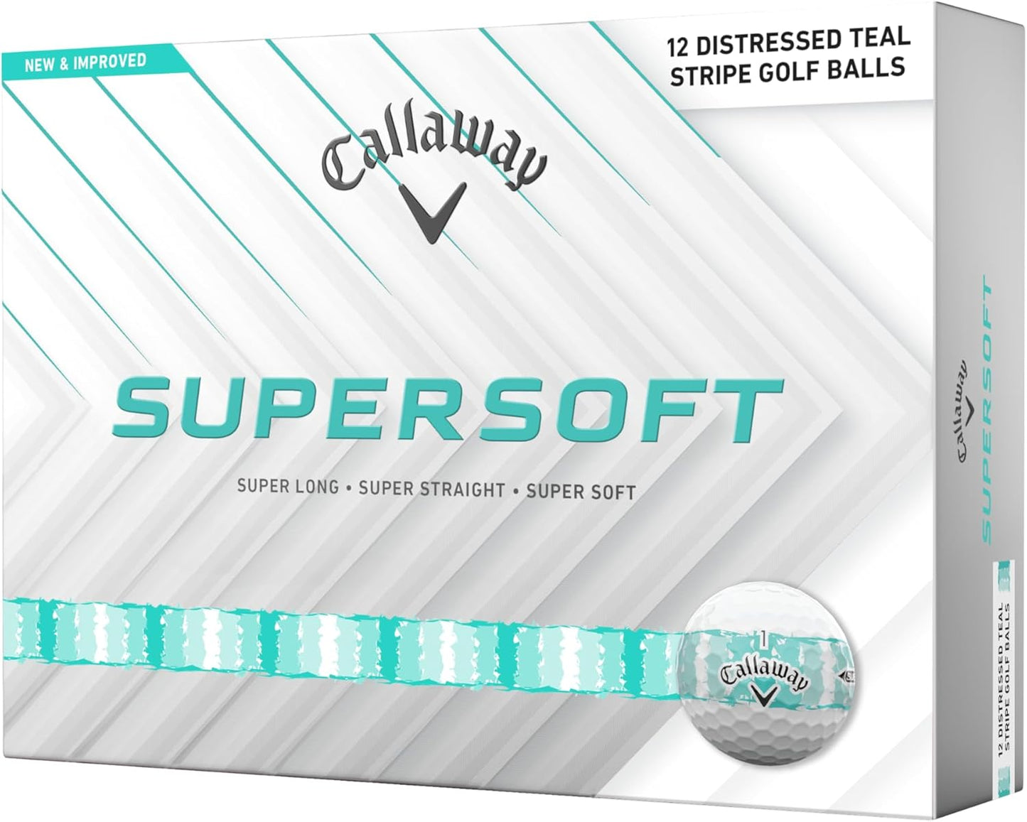Callaway Golf Supersoft Golf Balls - Ultra-Soft Feel & Distance | 2025 Edition