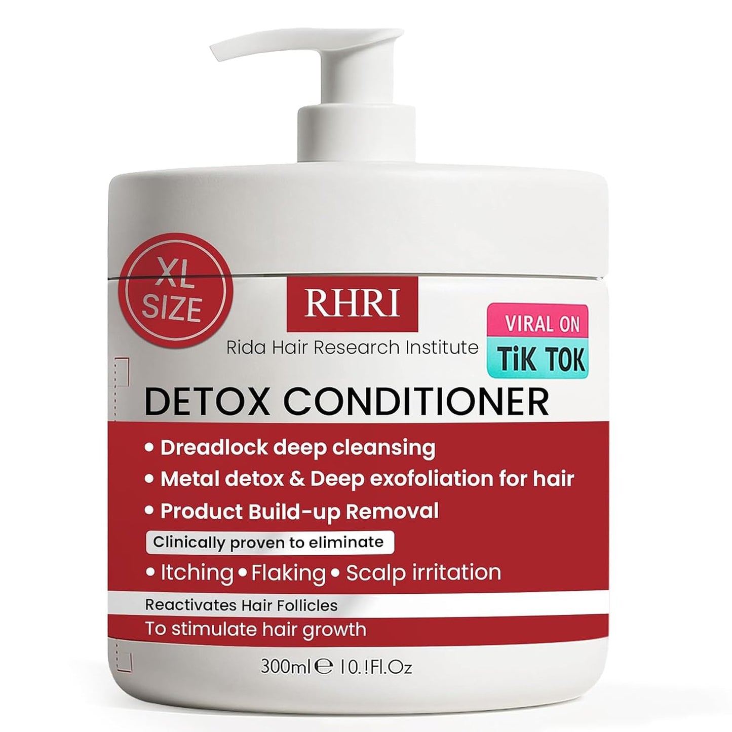 Detox Shampoo - Clarifying Formula to Remove Product Buildup & Regrow Hair - Nourishes Follicles | For All Hair Types