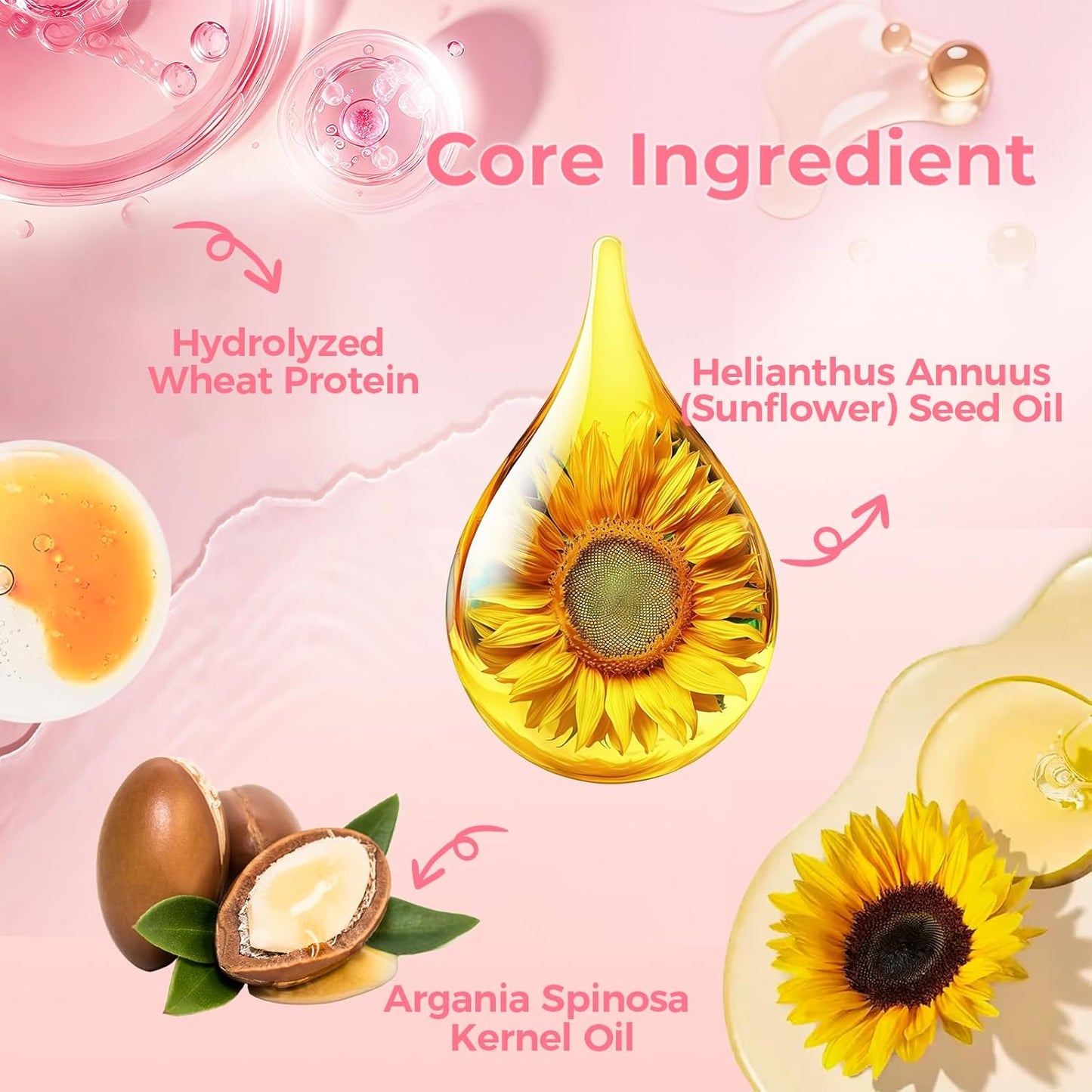 Hair Perfume Oil - Long-Lasting Floral Fragrance | 100ml Common Camellia