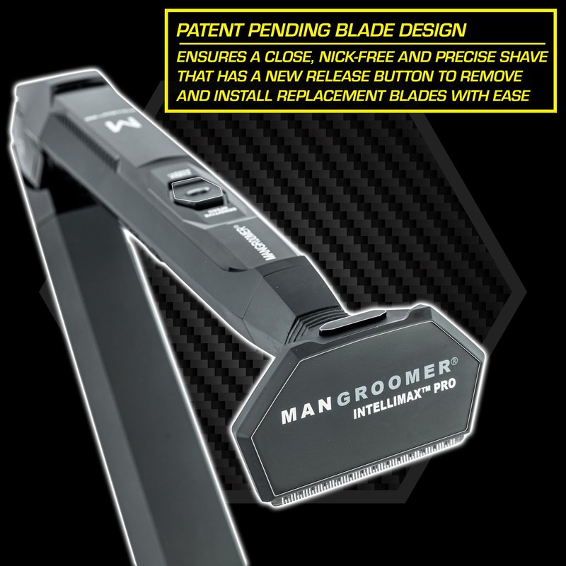 MANGROOMER - INTELLIMAX PRO New Advanced Back Shaver 2.7 Inch Ultra-Wide Replacement Blade