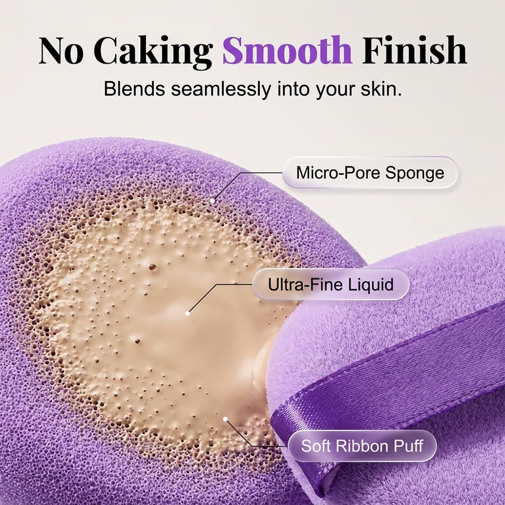 Full Coverage Creamy Foundation, 2026 New 24h Long-Lasting Waterproof Matte Finish, High Coverage Blemish-Free Base For Oily/Dry/Combination Skin, Travel-Friendly Compact (Ivory)