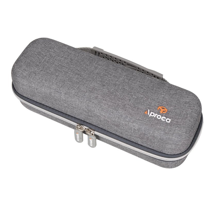 Aproca Portable Printers Case Compatible with TATTMUSE/JADENS/MUNBYN ITP01 Wireless Bluetooth Printer and Accessories, Storage Hard Bag (Case Only)-Grey