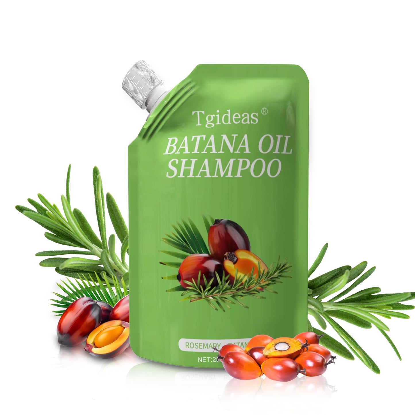 Tgideas Batana Oil Rosemary Shampoo for Hair Growth & Hair Loss, 1 Pack
